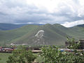 MN Chinggis Khan hillside portrait.JPG