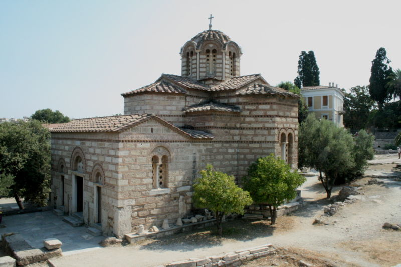 Файл:GR Athens Agora Church 2007.jpg