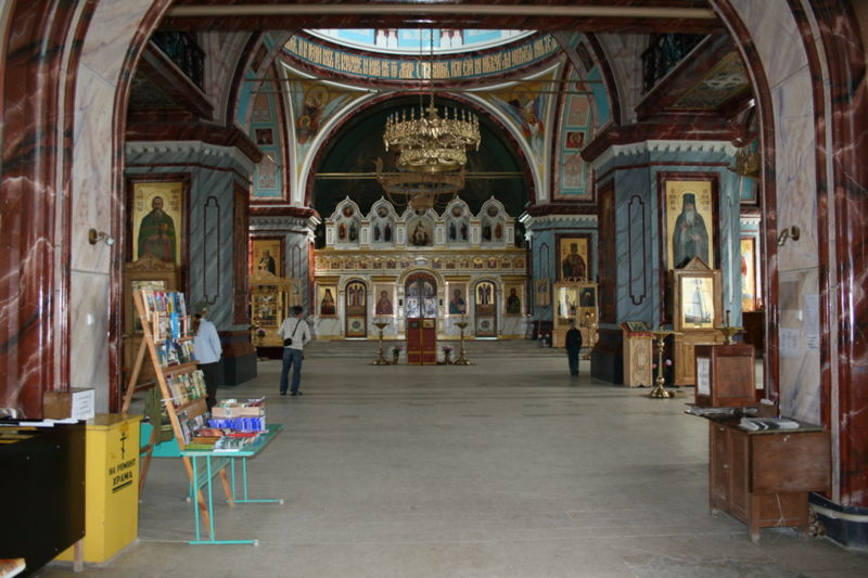 Файл:RU Zaraisk Kremlin Ioann Predtecha Church Interior.jpg